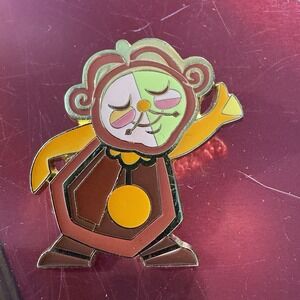 Disney Pin Loungefly Beauty and the Beast Belle Enchanted Objects Cogsworth